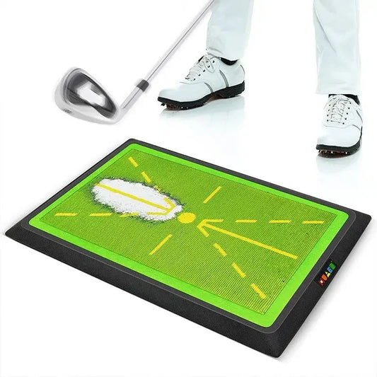 Golf Strike Mat - Ultimate Training Tool for Beginners | Swing Detection & Improvement Pad PM130-B