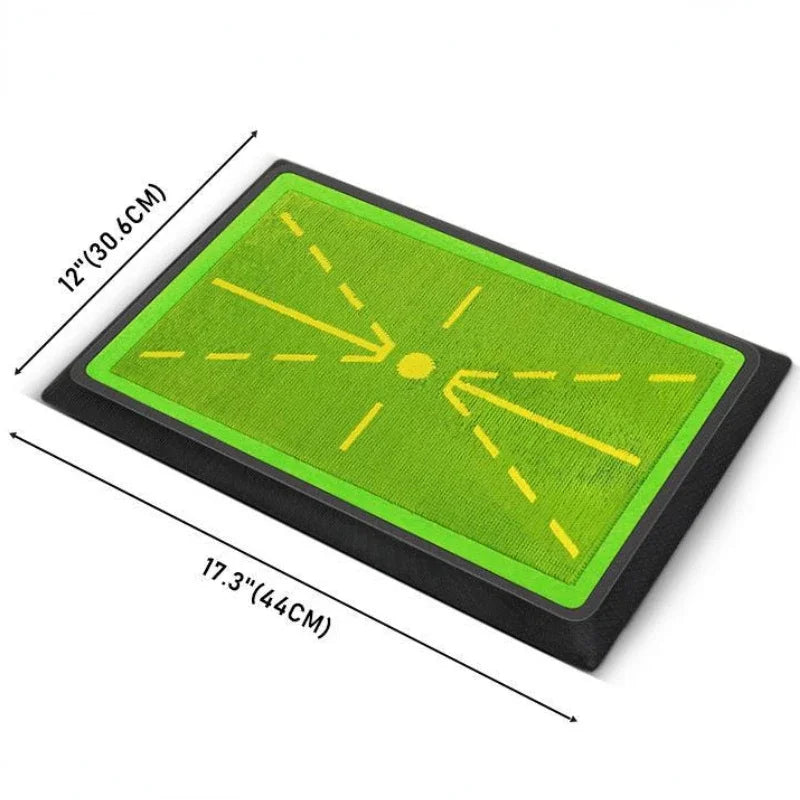 Golf Strike Mat - Ultimate Training Tool for Beginners | Swing Detection & Improvement Pad PM130-B