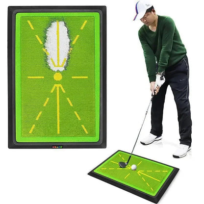 Golf Strike Mat - Ultimate Training Tool for Beginners | Swing Detection & Improvement Pad PM130-B