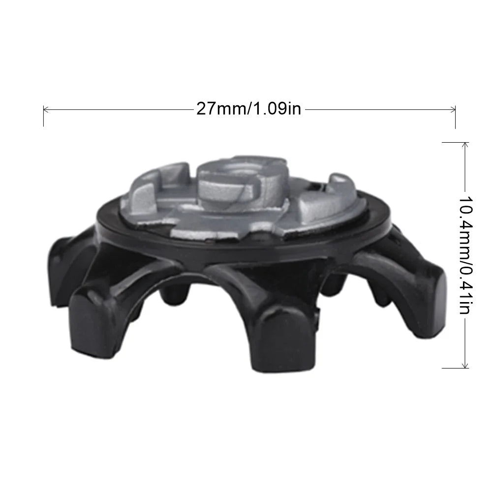 14Pcs Durable Replacement Golf Shoe Spikes - Ultra Thin Cleats for Ping System - Fast Twist Design